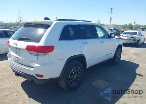 2017 Jeep Grand Cherokee Limited 4X4 z USA, uszkodzony, nr VIN 1C4RJFBGXHC638235